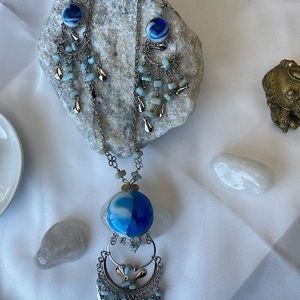 Stone Turquoise Necklace